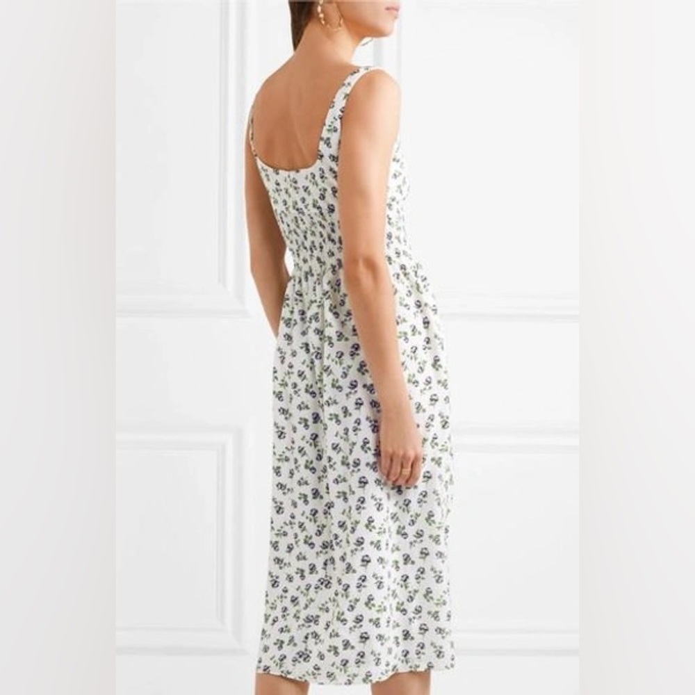 Emilia Wickstead Giovanna smocked dress